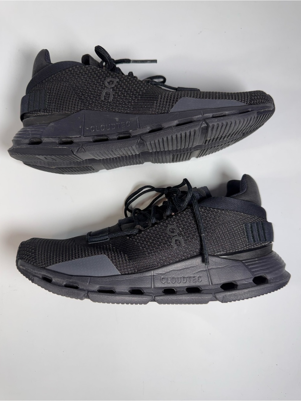 On Running Cloudnova Black Eclipse Women’s Size 6 CloudTec Sneakers 26.99814